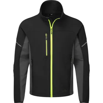 Pracovní oblečení PORTWEST EV475 / Strečová pracovní bunda EV4, prodloužená - černá 5XL