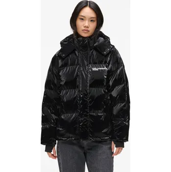 BUNDA KARL LAGERFELD JEANS KLJ PEARLIZED PUFFER BLACK