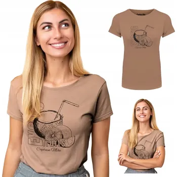 Dámské tričko Dámské tričko BAVLNA bavlny Captain Mike M