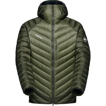 Mammut Mammut Broad Peak IN Hooded Jacket Men Barva - Velikost: Zelená tmavá - XXL