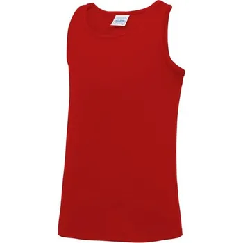 Chlapecké tílko Just Cool Dětské sportovní tílko Cool - Ohnivě červená | 12-13 let