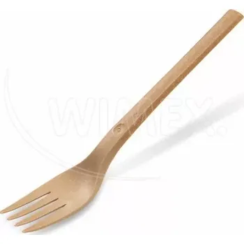 Jednorázové nádobí Vidličky (bio-kompozit) přírodní hnědé 17cm [50 ks] (40007) Doprodej.