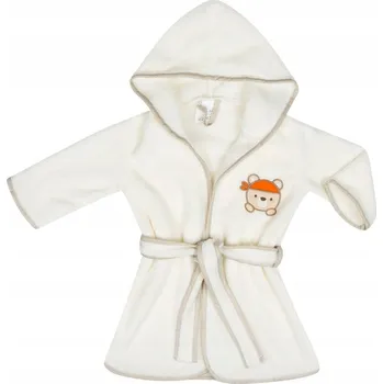 Dívčí župan DĚTSKÝ ŽUPAN VELIKOST 80-92 CORAL BÉŽOVÝ