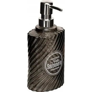 Dávkovač mýdla Ruční dávkovač mýdla stojící 5five 400 ml černý