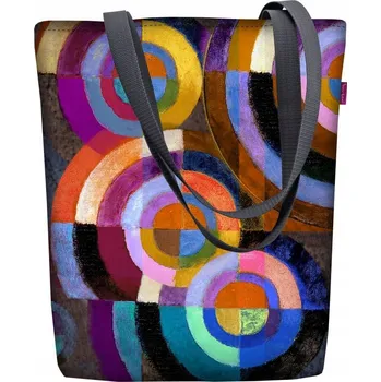 Kabelka Nákupní taška shopper plst vícebarevná