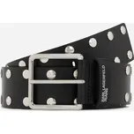 OPASEK KARL LAGERFELD JEANS KLJ WIDE STUDS BELT BLACK