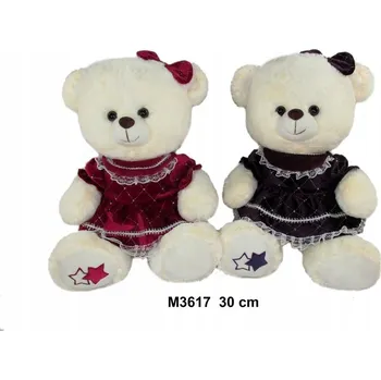 plyšák Plyšová Hračka medvídek 30 cm Sun-Day 0+