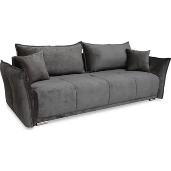 Pohovka VANESSA - pohovka (VIBE) látka TMAVĚ ŠEDÁ Sorella 88 kolekce "GB" (K250) NOVINKA