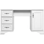 Toaletní stolek, alpská bílá, KENTAK TOL