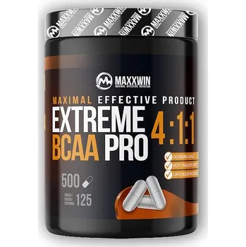 Aminokyselina Maxxwin Extreme BCAA PRO 4:1:1 500 kapslí