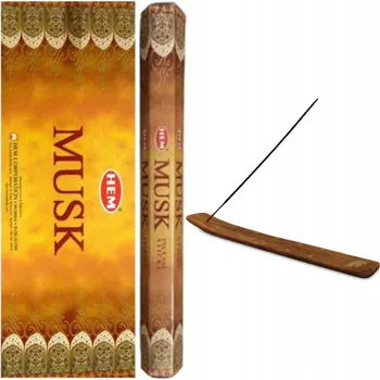 Čajovna Vonné tyčinky HEM 20 ks MUSK PIŽMO Indické vonné tyčinky