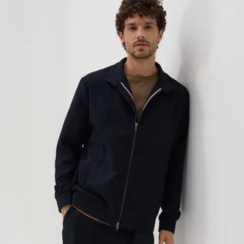 Dámský kabát Reserved - Bunda se stojáčkem - tmavomodrá - RH026-59X - RH026-59X-M