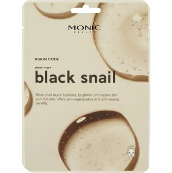 Pleťová maska Monic Beauty Pleťová maska 25 ml Černý šnek