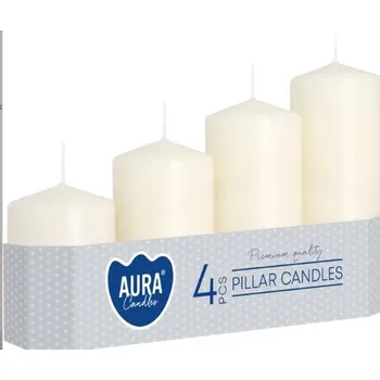 Bispol Adventní svíčky schody 50/4 krémová sw50/4-011