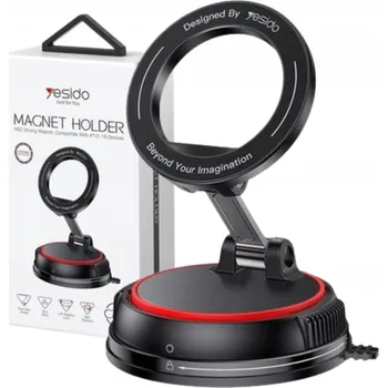 Yesido magnetický držák do auta C219 MagSafe, BLACk / ČERNÝ