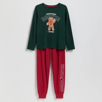 Chlapecké spodní prádlo Reserved - Vánoční pyžamo - tmavě zelená - 986HI-79X - 986HI-79X-U98