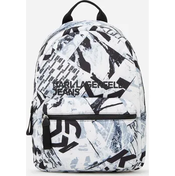 BATOH KARL LAGERFELD JEANS KLJ ESSENTIAL NYLON BP AOP URBAN TEXTURE AOP