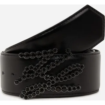 Opasek OPASEK KARL LAGERFELD K/AUTOGRAPH RHNS H5 BELT BLACK