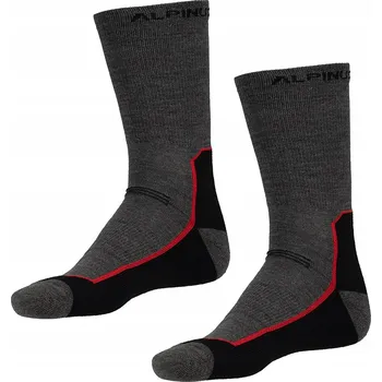 Pánské ponožky Alpinus Ponožky Avrill šedé, velikost 43-46