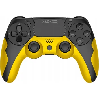 Gamepad Bezdrátový ovladač pro SONY PS4 PS3 PC ANDROID YAXO Hornet Fury žlutý
