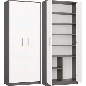 Ložnice Falco Kancelářská skříň Olina 2D antracit/bílá