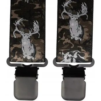 Kšandy Ewena šle ke kalhotám hnědé