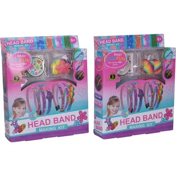 Houpací síť Mikro trading Sada pro vytváření čelenky - 3 ks v krabičce