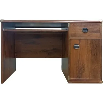 Psací stůl INDIANA II NEW - Psací stůl JBIU 1D1S/120 , lamino dub sutter (MONTANA 006 JBIU 1D1S- 4 BALÍKY )(UG) (K150) NOVINKA