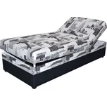 Falco Válenda Elena 90x200 šedobílá se vzorem