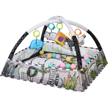 Hrací deka KikkaBoo Jungle 78x75x50 cm