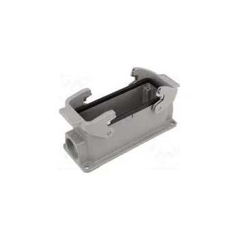 Síťový konektor Kryt pro obdélníkové konektory Han velikost 24B PG21 IP65