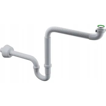 Sifon Umyvadlový sifon Garmand polosifon nástěnný plast 1 1/4"