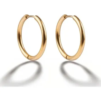 Náušnice Emily Westwood Elegantní kruhy z pozlacené oceli EWE25039G 1,7 cm + 2 měsíce na vrácení zboží
