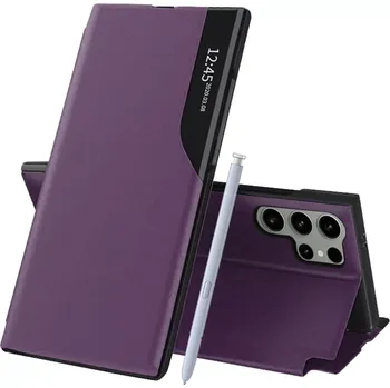 Pouzdro na mobilní telefon Techsuit pro Samsung Galaxy S25 Ultra eFold Series fialová
