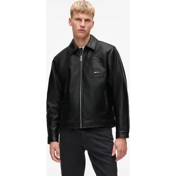 BUNDA KARL LAGERFELD JEANS KLJ FAUX LEATHER JACKET BLACK