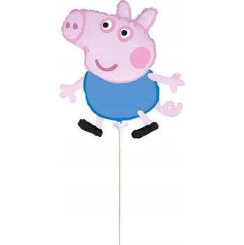 Balónek Fóliový balónek Flexmetal Prasátko George 35 cm (14")
