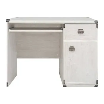 Psací stůl INDIANA II NEW - Psací stůl JBIU 1D1S/120 , lamino borovice bílá (MONTANA 006 JBIU 1D1S- 4 BALÍKY )(UG) (K150) NOVINKA