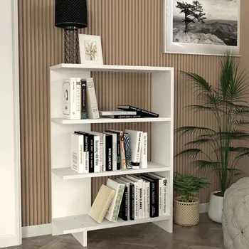 regál DIGBY policový regál, bílá