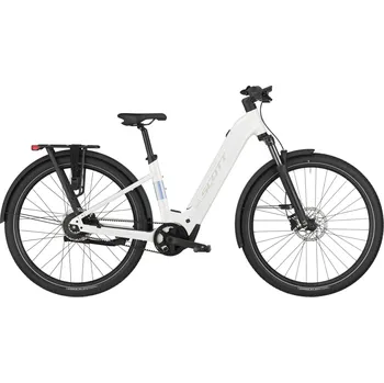 Elektrokolo SCOTT Sub 10 Belt Wave (Bianco White), vel. M