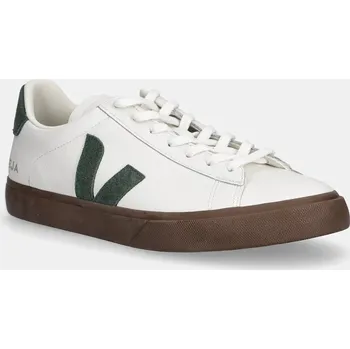 Pánské tenisky Kožené tenisky Veja Campo pánské, bílá barva, CP0521179B 00X, EUR 41