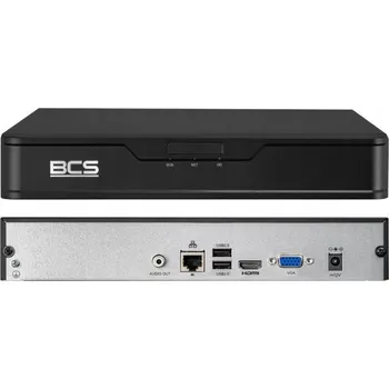 IP kamera IP rekordér BCS BCS-P-NVR1601-4KE-III, 16 kanálů, aplikace BCS Point