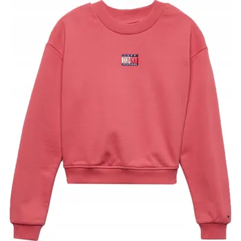 Dívčí mikina Dětská mikina Tommy Hilfiger bavlna , velikost 152