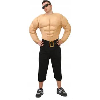 Karnevalový kostým Kostým Strongman Sval Kostým Sval vel XL
