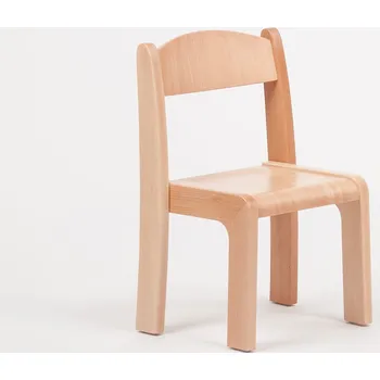 Jídelní židle Židle NELA35 dětská stohovatelná Odstín: buk