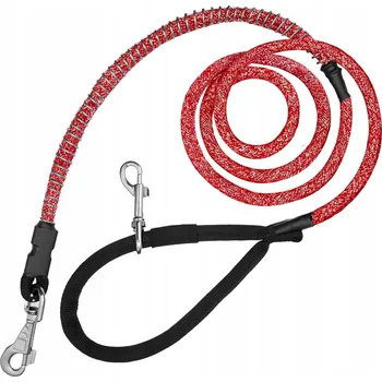 Vodítko pro psa Vodítko pro velkého tahajícího psa s amortizérem 3m MAXI, HIT+SERVIS
