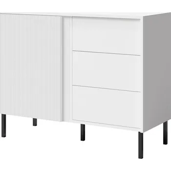 Komoda Falco Komoda Michel R5 1d3s bílá/bílé lamely