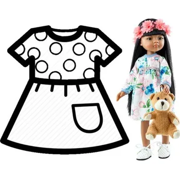 Doplněk pro panenku OBLEČENÍ PRO PANENKY PAOLA REINA 54453