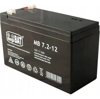 Akumulátor Baterie AGM 12V pro Alarm pro hračky Autíčka pro děti 7.2Ah