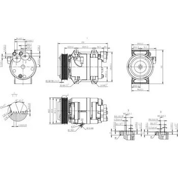 Kompresor klimatizace QWP Kompresor klimatizace QWP WCP123N + DOPRAVA ZDARMA!