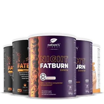 Spalovač tuku 2x Night FatBurn, 2x D-FatBurner + Coffee Scrub DÁREK
